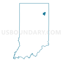 State Senate District 16 in Indiana